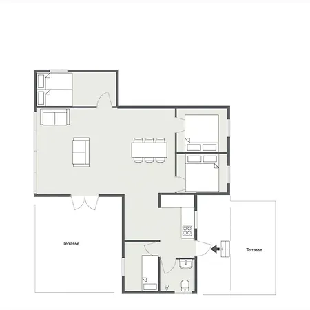 13351-1-vig-vibevej-26 Casa vacanze Vig